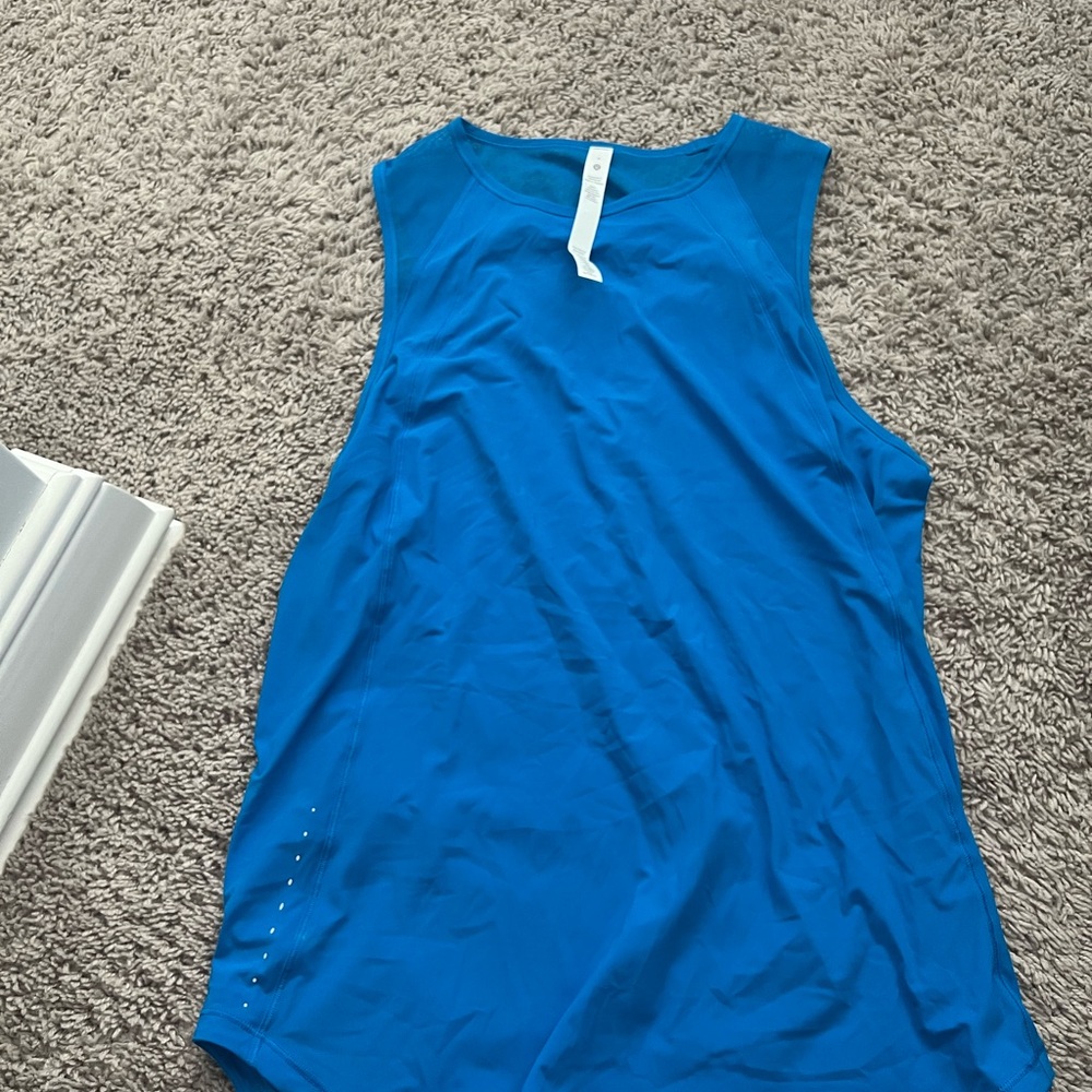 Lululemon Athletica Blue Tank Top